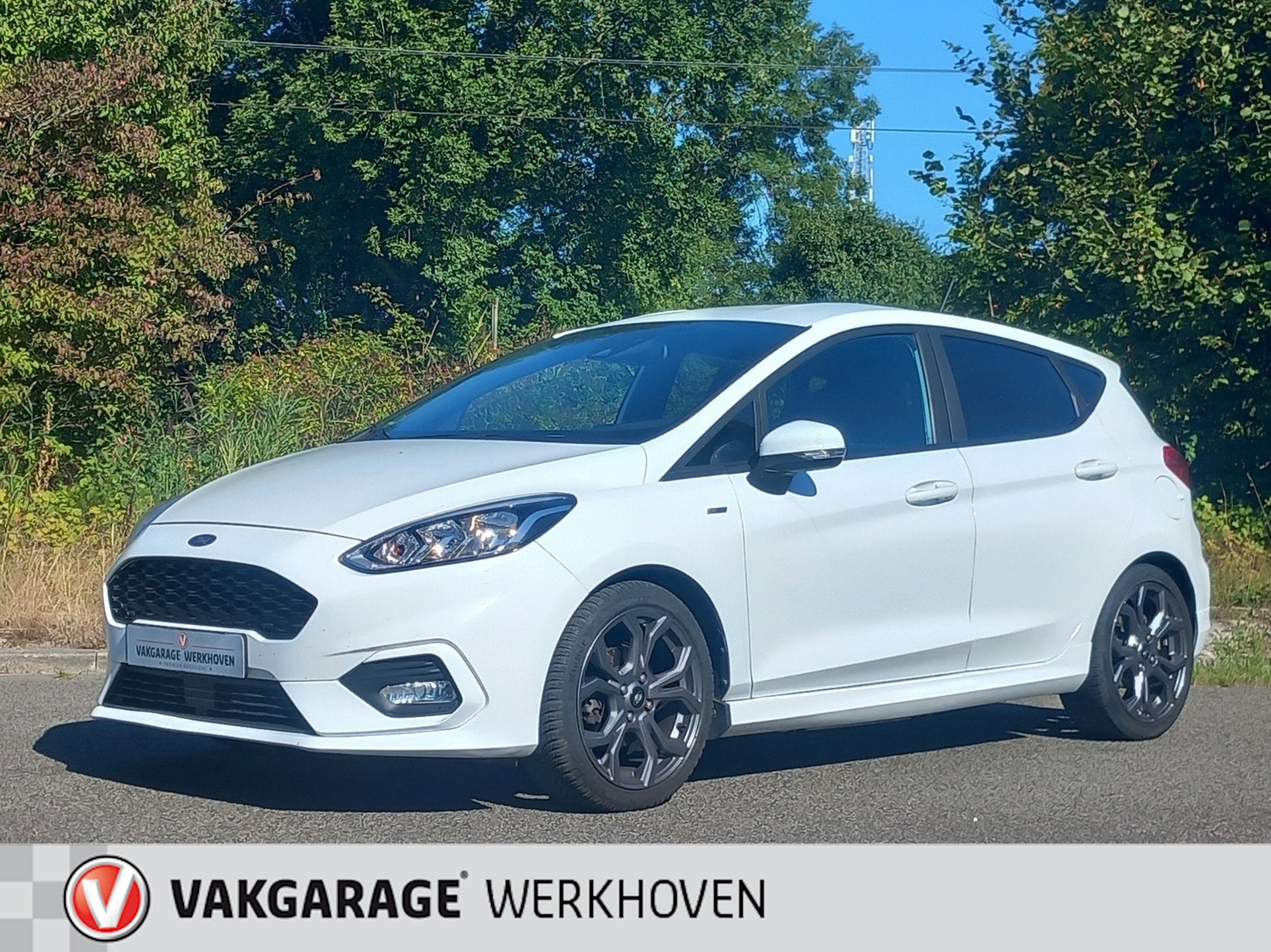 Ford Fiesta 1.0 EcoBoost ST-Line AUTOMAAT | Orig. 47.000 km, Gebruikt, Zwart, 600 kg, 998 cc
