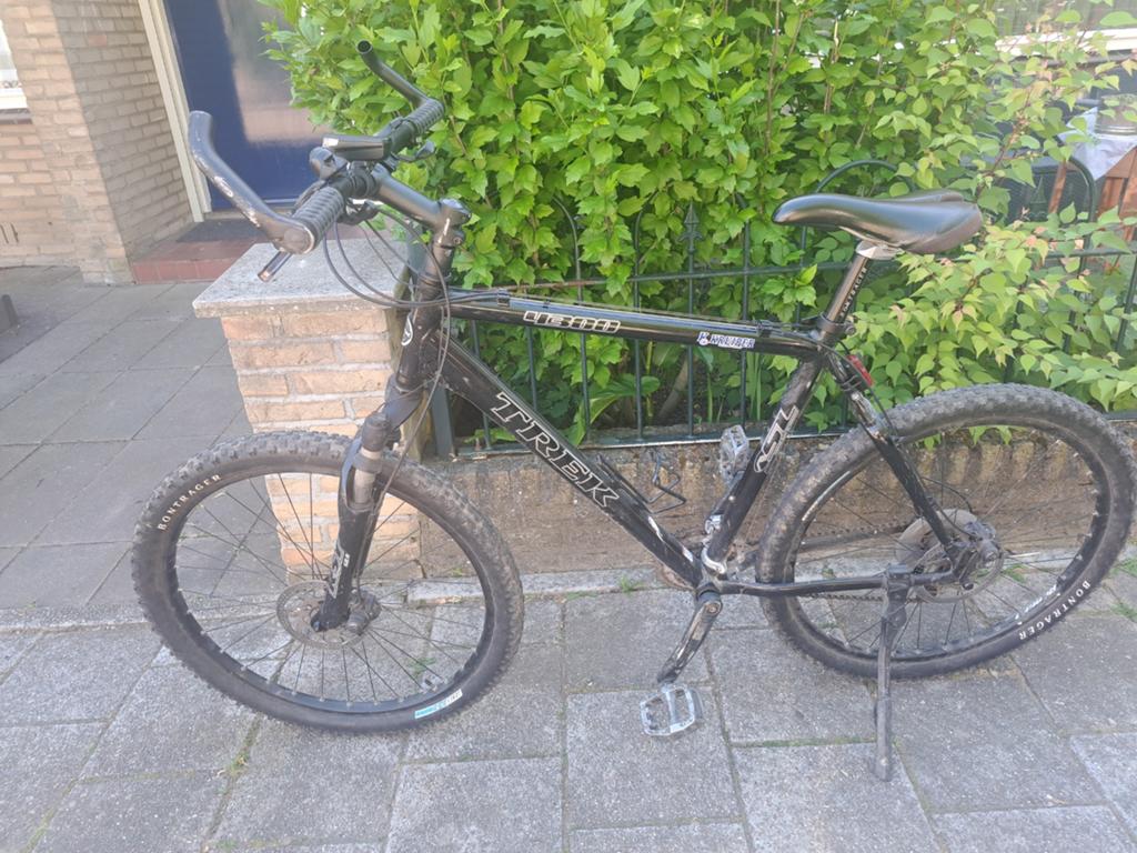 TREK 4300 MOUNTAINBIKE MET REMSCHIJVEN, Fietsen en Brommers, Fietsen | Heren | Sportfietsen en Toerfietsen, Ophalen of Verzenden