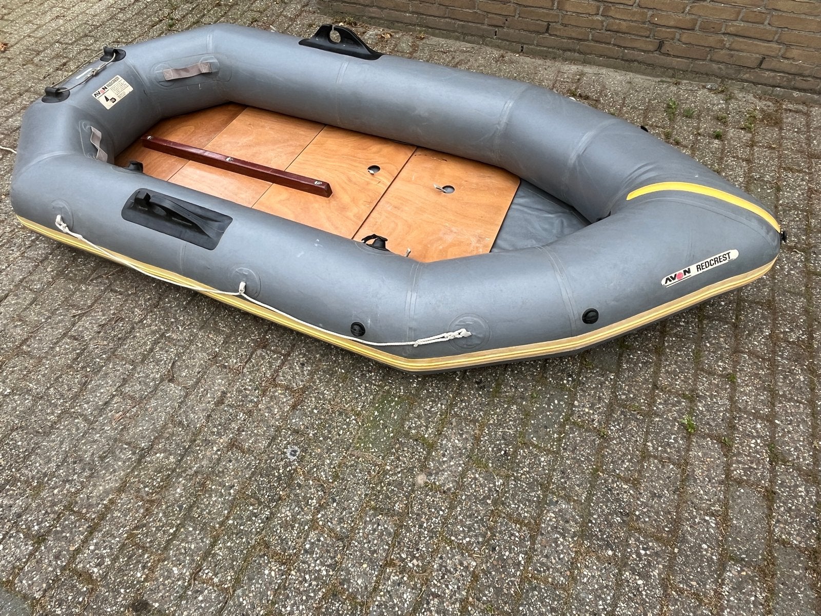 Avon Rubberboot met houten vloer, Ophalen, Gebruikt