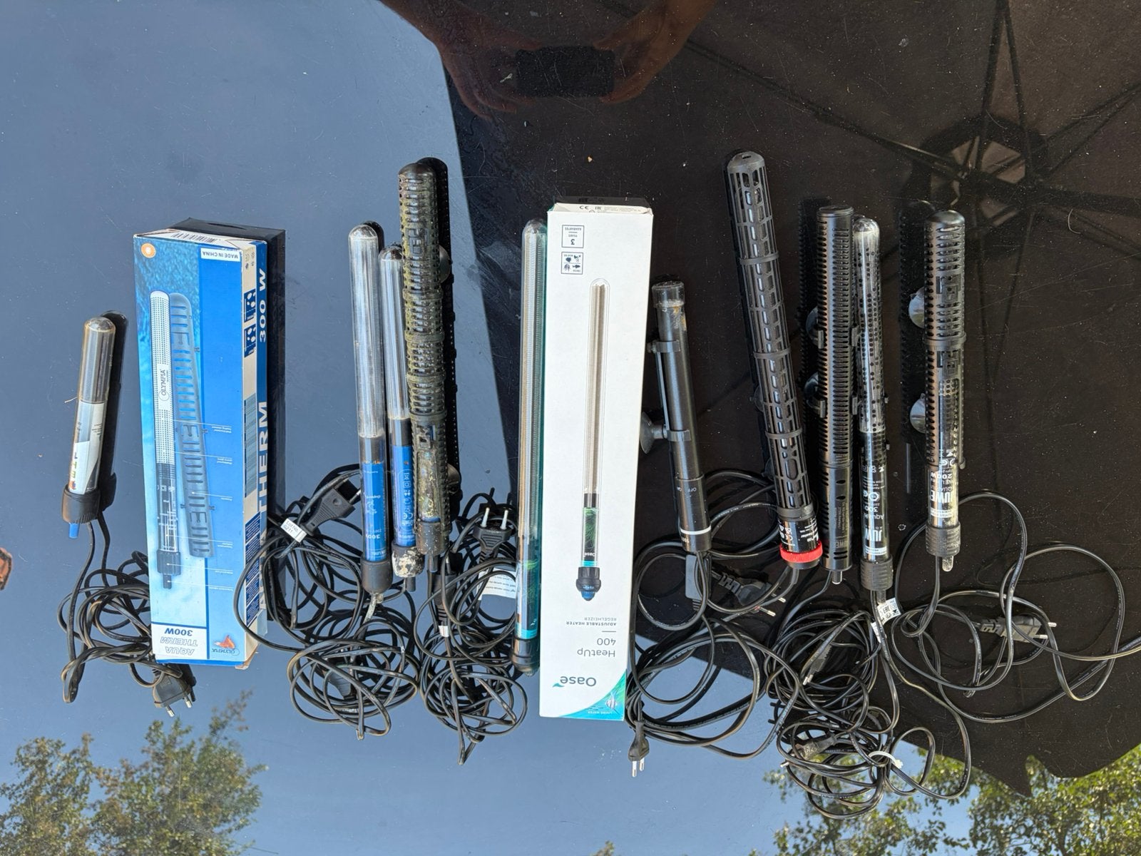 12x aquariumverwarmers – Oase, Juwel, SuperFish, Aquael, Ophalen of Verzenden, Gebruikt, Verlichting of Verwarming