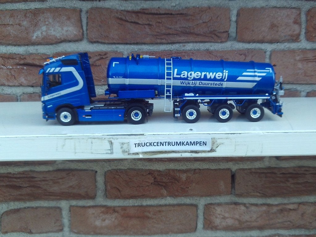WSI  Volvo  FH5  Globetrotter  van  Lagerweij., Hobby en Vrije tijd, Modelauto's | 1:50, Nieuw, Bus of Vrachtwagen, Wsi, Ophalen of Verzenden