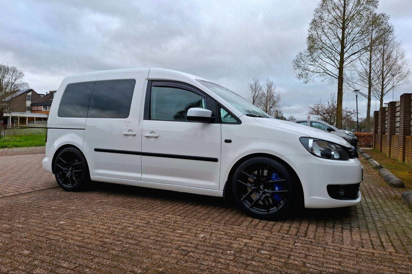 Zeer fraaie Volkswagen Caddy, Auto's, Voorwielaandrijving, Volkswagen, Wit, Origineel Nederlands