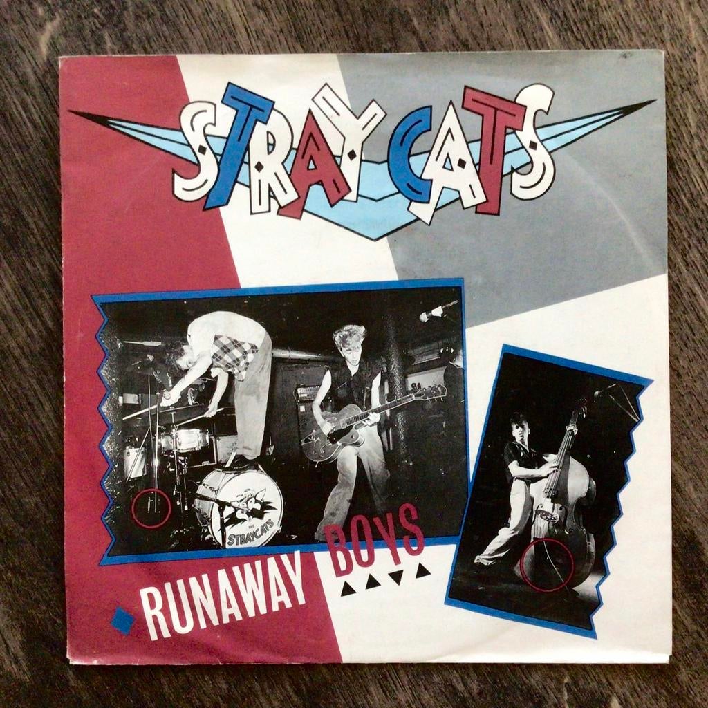 Stray Cats - Runaway boys, Cd's en Dvd's, Vinyl Singles, Ophalen of Verzenden, Zo goed als nieuw, Pop