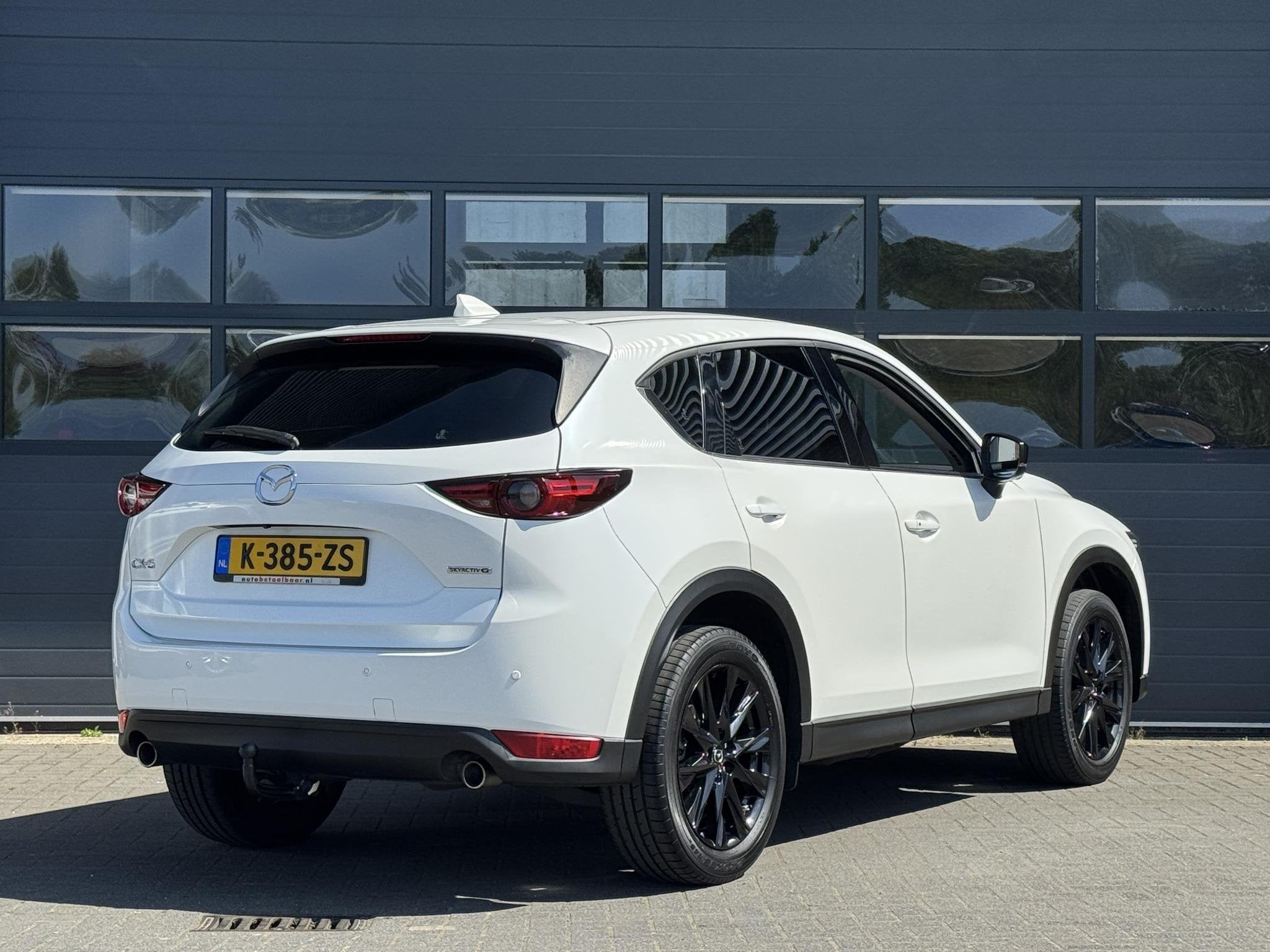 MAZDA CX-5 2.0 SKYACTIV-G 165 SPORTIVE I AUTOMAAT I TREKHAAK, 1998 cc, 15 km/l, Gebruikt, Wit