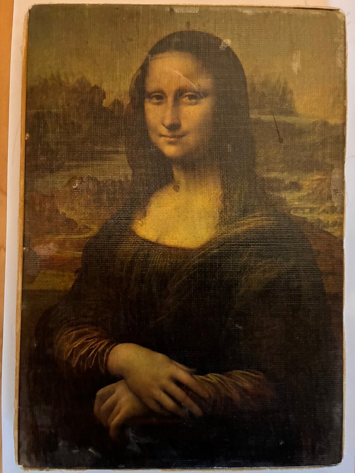 Vintage Mona Lisa – Les Éditions Braun & Cie, Parijs (1939), Ophalen of Verzenden, Portret of Personen
