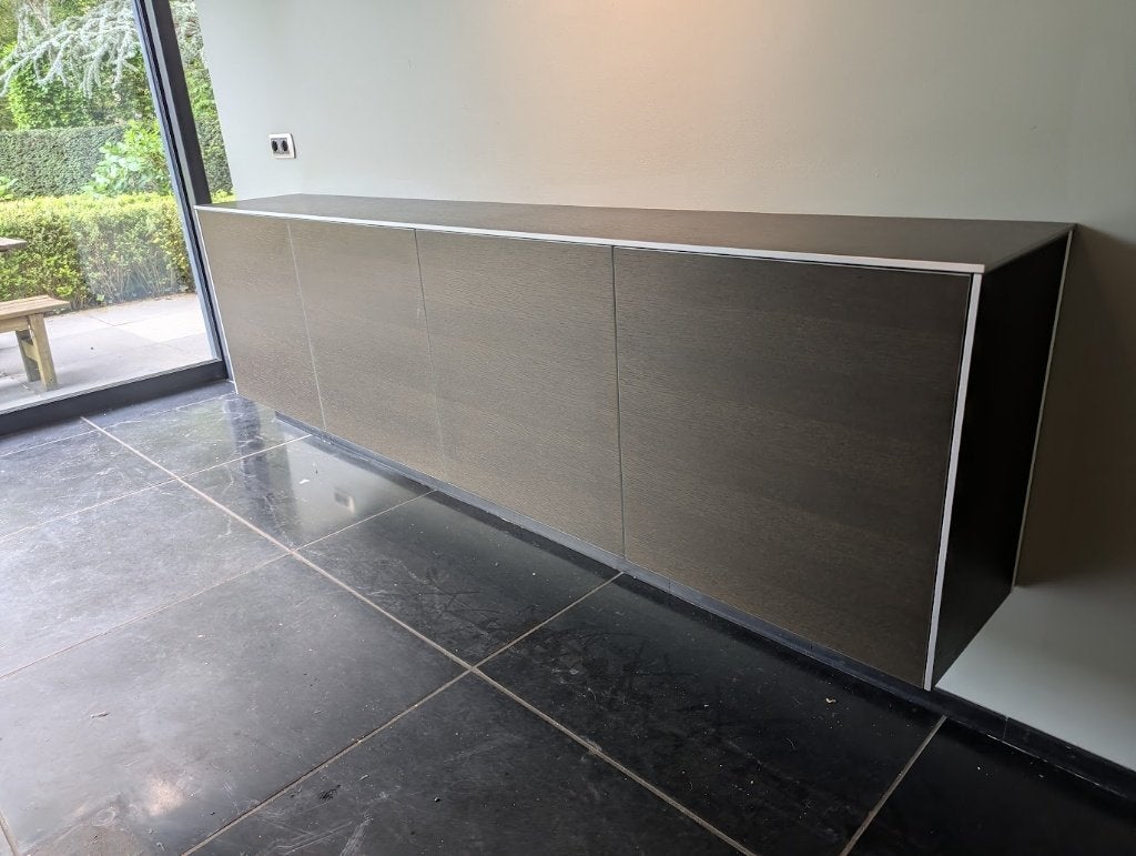 Mooi Bulthaup B3 dressoir, Ophalen, Bruin, Zo goed als nieuw, 200 cm of meer