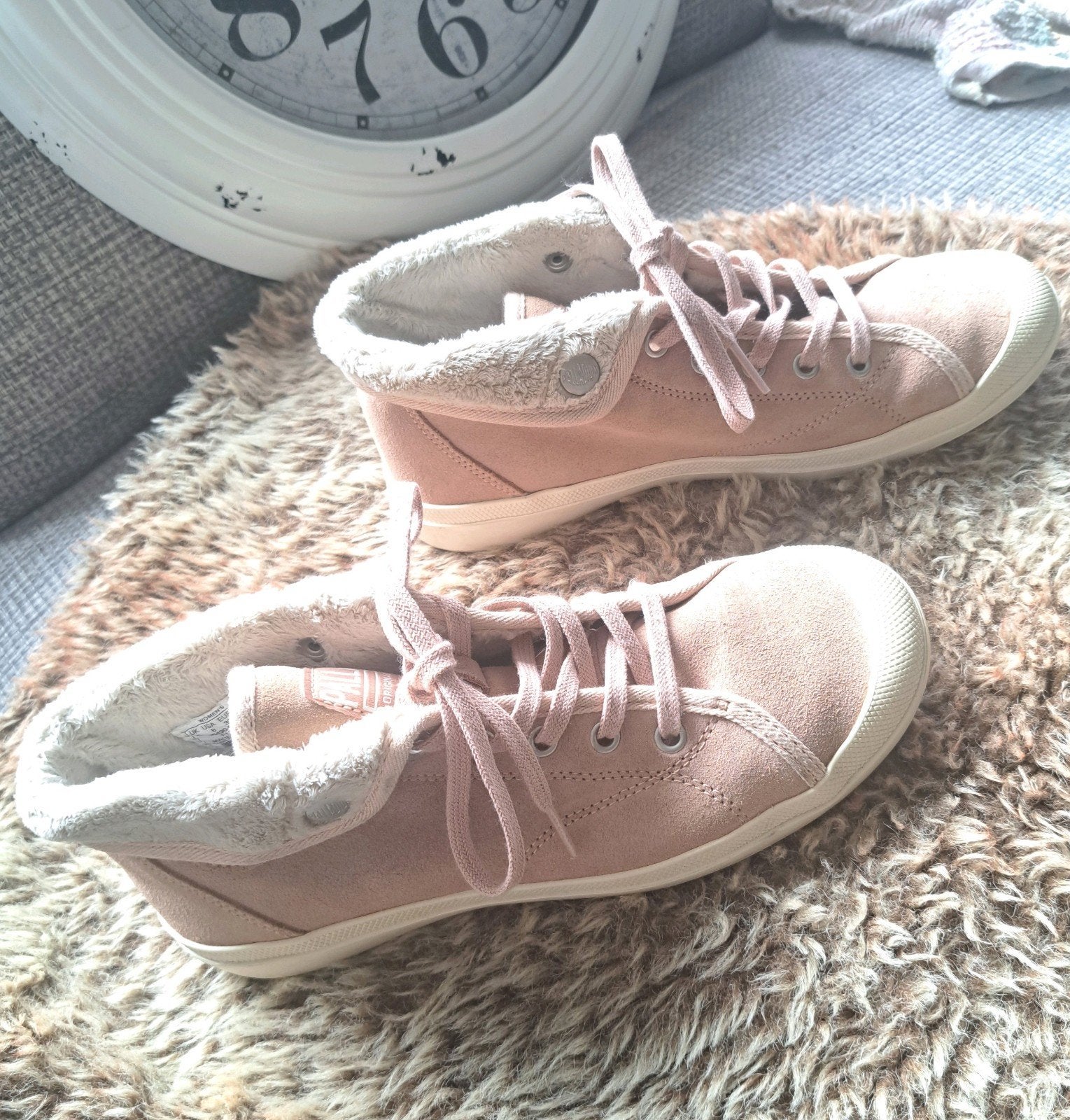 Palladium Pampa Hi Future dames sneakers roze maat 39.5, Palladium, Ophalen of Verzenden, Roze, Sneakers of Gympen