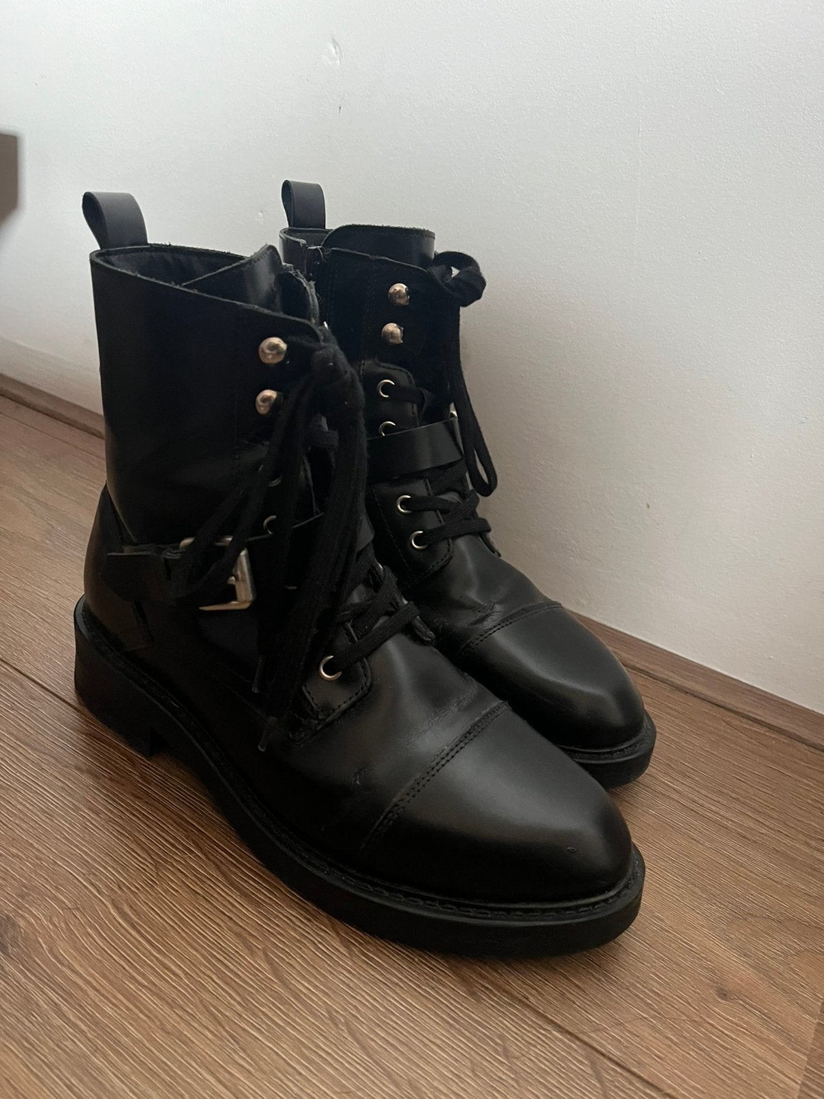 Enkel boots, Ophalen of Verzenden, Zo goed als nieuw, Zwart