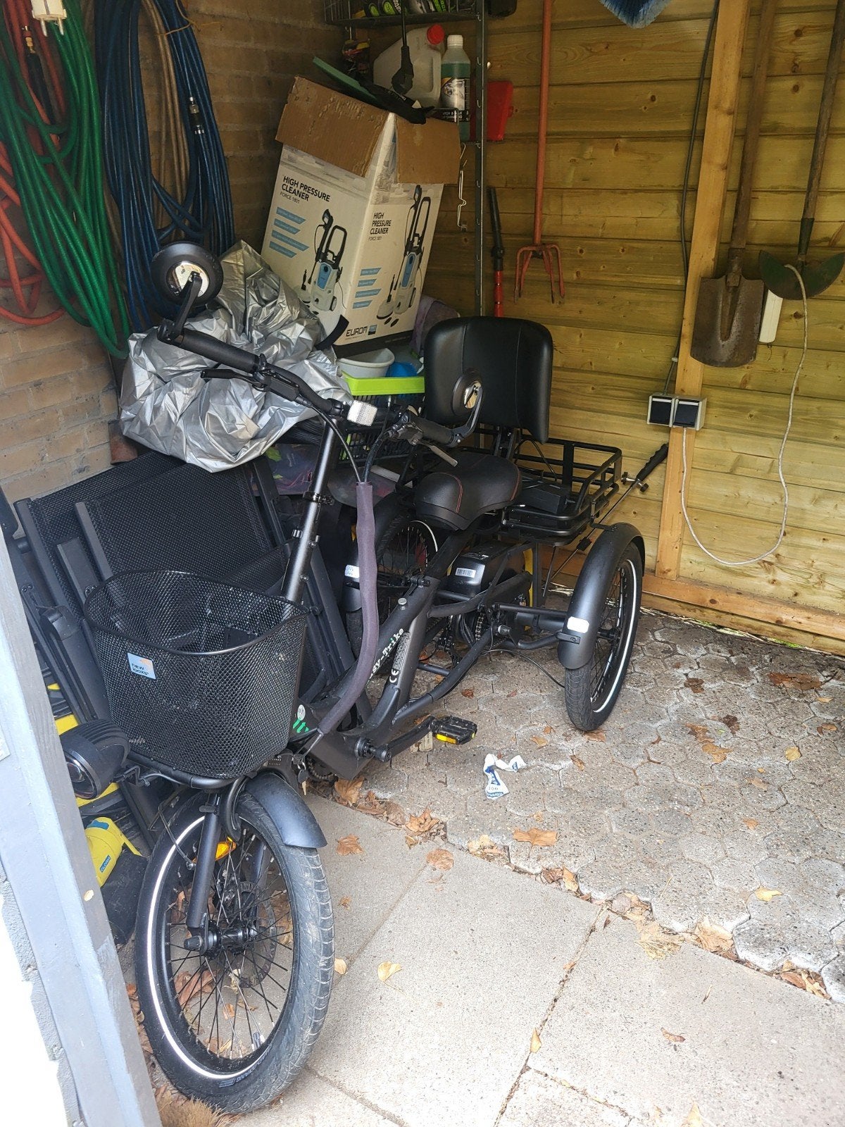 Easy-trike elektrische 3 wiel fiets, Ophalen of Verzenden, Zo goed als nieuw, Schijfrem, Easy-trike