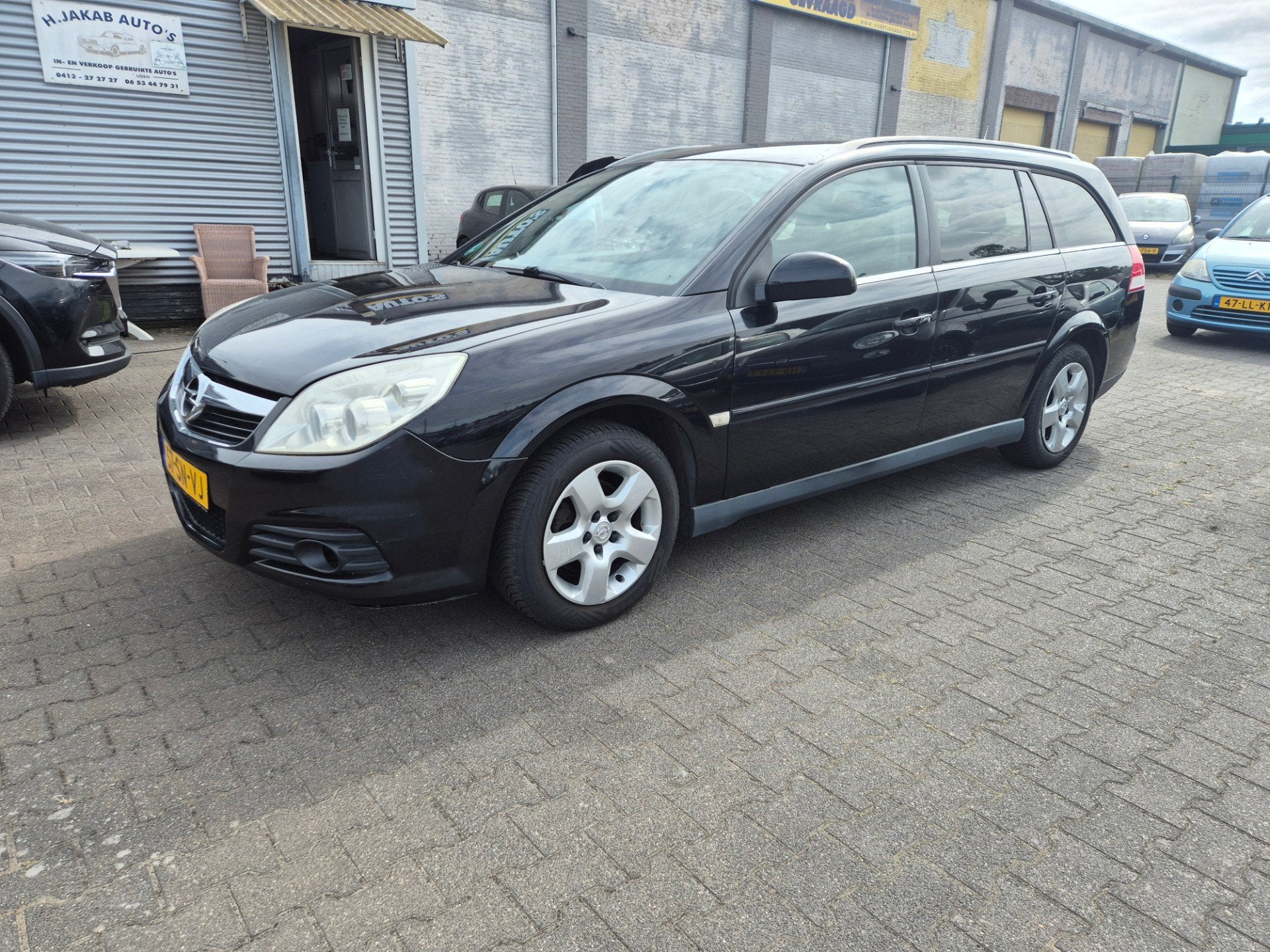 Opel Vectra Wagon Opel Vectra Wagon 1.8-16V Business, Auto's, Stof, Gebruikt, Zwart, 4 cilinders