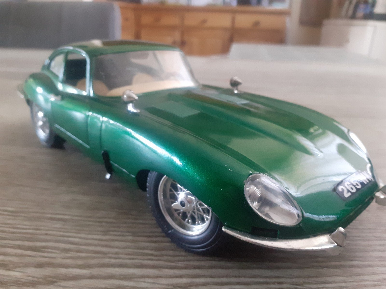 prachtige mooie 1.18 model Jaguar model zeer mooi, Ophalen, Zo goed als nieuw, Auto