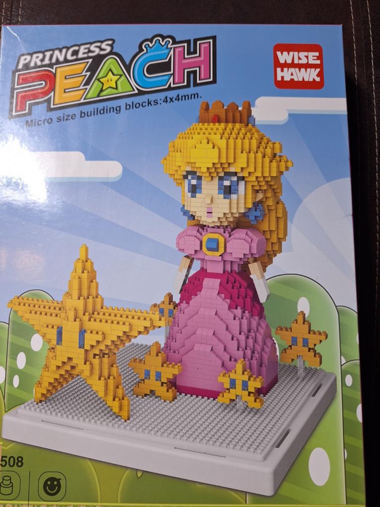 Super mario prinses peach bouwblokken set, Ophalen of Verzenden