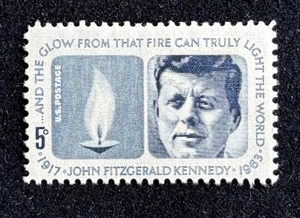 1963 Amerikaanse postzegel John F. Kennedy 1963, Ophalen of Verzenden, Postfris
