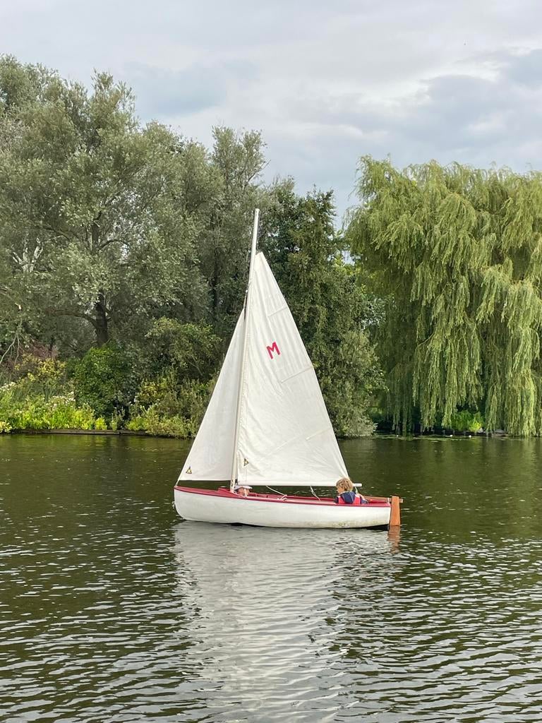 Zeilbootje Middellandse Zeejol, Watersport en Boten, Zeilen en Zeiltoebehoren, Gebruikt, Ophalen, Minder dan 3 meter, Minder dan 15 m²