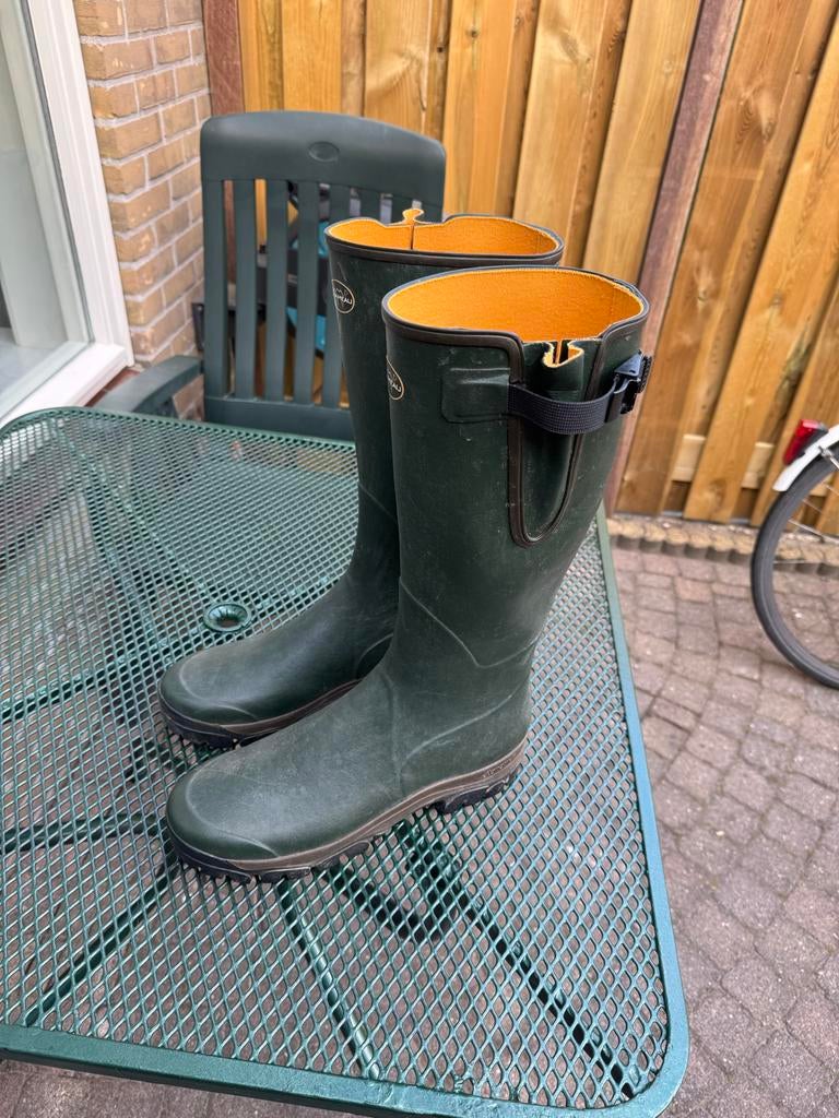 La Chameau Laarzen Maat 47 - Gebruikt, Nog Goed!, Ophalen, Gedragen, Overige kleuren, Regenlaarzen