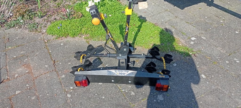 Hawk fietsdrager kantelbaar voor 2 fietsen, Auto diversen, Fietsendragers, Ophalen, Gebruikt, Elektrische fiets, 2 fietsen