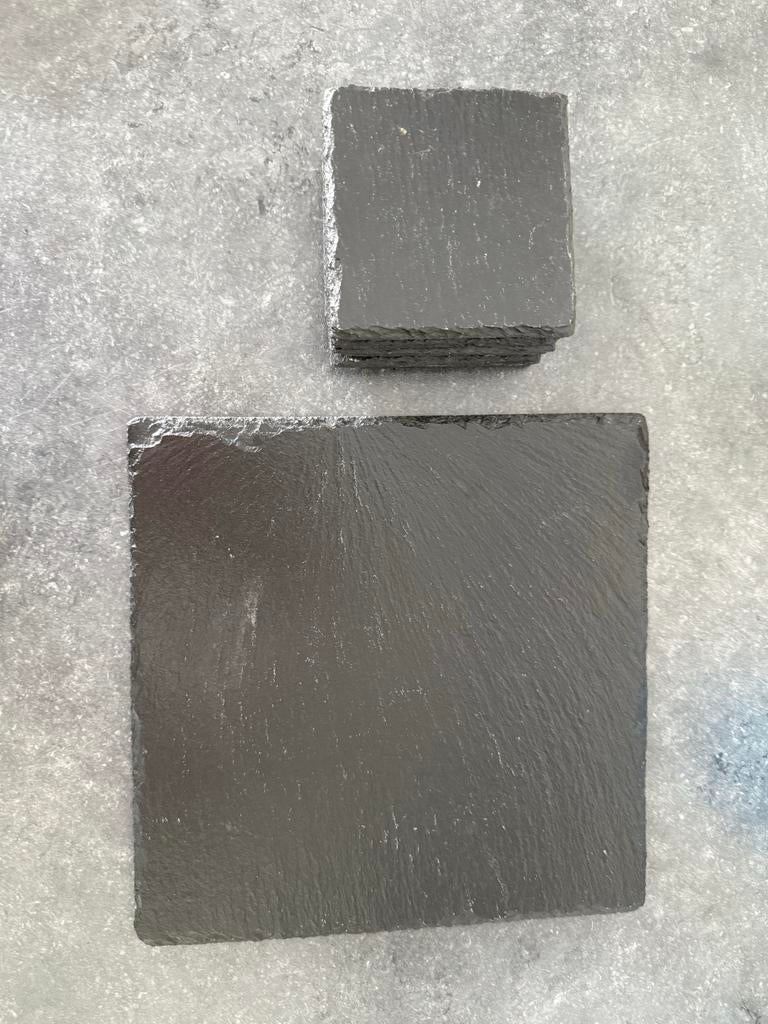 Leistenen onderzetters (set) - zo goed als nieuw, Ophalen of Verzenden, Zo goed als nieuw, Glas of Kopje