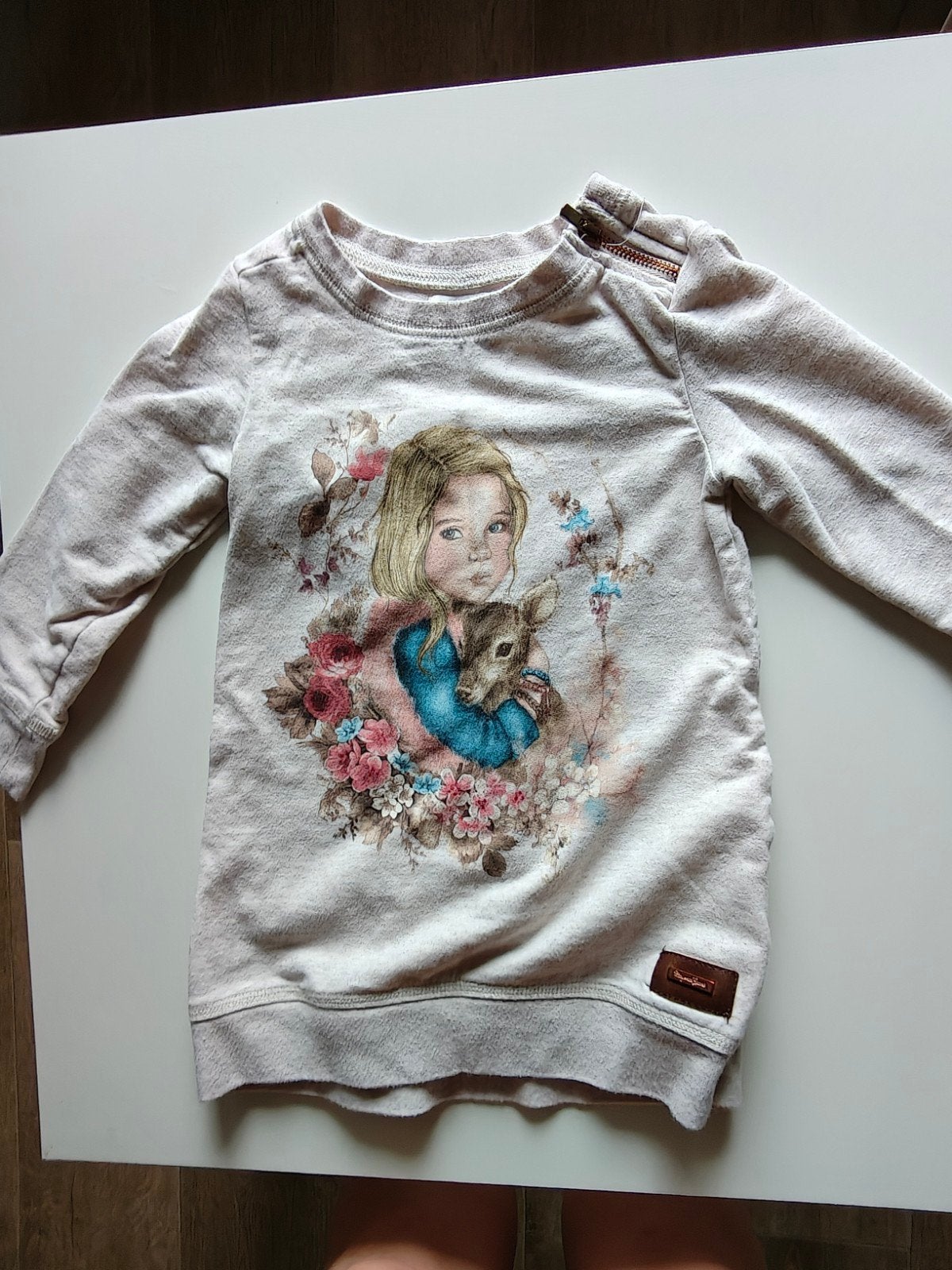 Mayoral  trui met print - Maat 92, Meisje, Trui of Vest, Ophalen of Verzenden, Mayoral Jeans