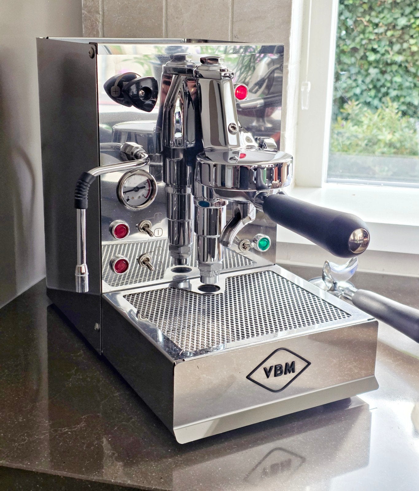 VBM Domobar Standaard classic E61, Espresso apparaat, Ophalen of Verzenden, 2 tot 4 kopjes, Afneembaar waterreservoir