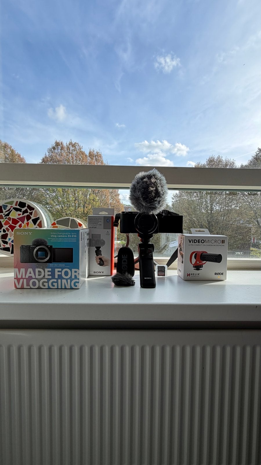 Sony ZV-E10 Vlogging Camera Kit - Zo goed als nieuw, Audio, Tv en Foto, Beeldstabilisatie, Ophalen of Verzenden, Zo goed als nieuw
