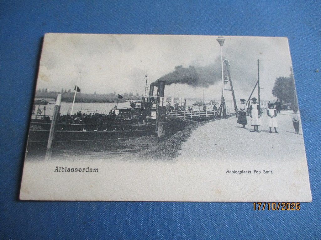 Alblasserdam (1904), Verzamelen, Ophalen of Verzenden, Voor 1920, Gelopen, Zuid-Holland