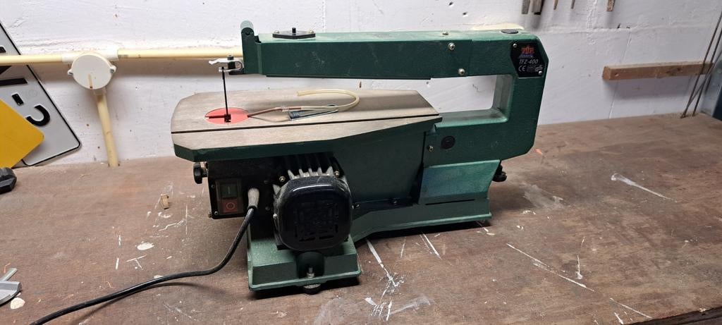 Top Craft TFZ-400 Figuurzaagmachine, Ophalen, Minder dan 30 mm, Gebruikt, Top Craft