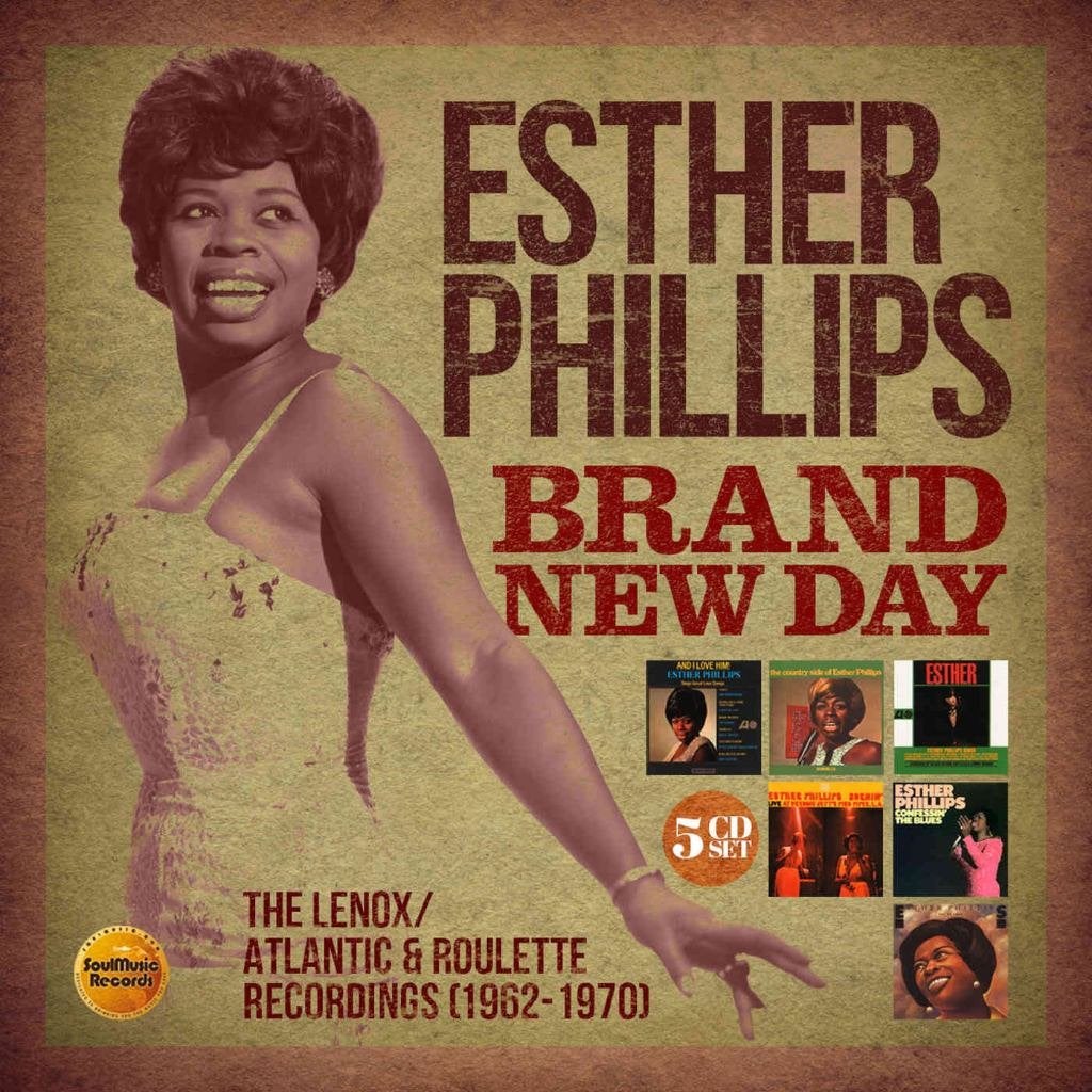 Esther Phillips: Brand New Day  New 5-cd box in seal., Boxset, Verzenden, Inclusief boekje, Soul