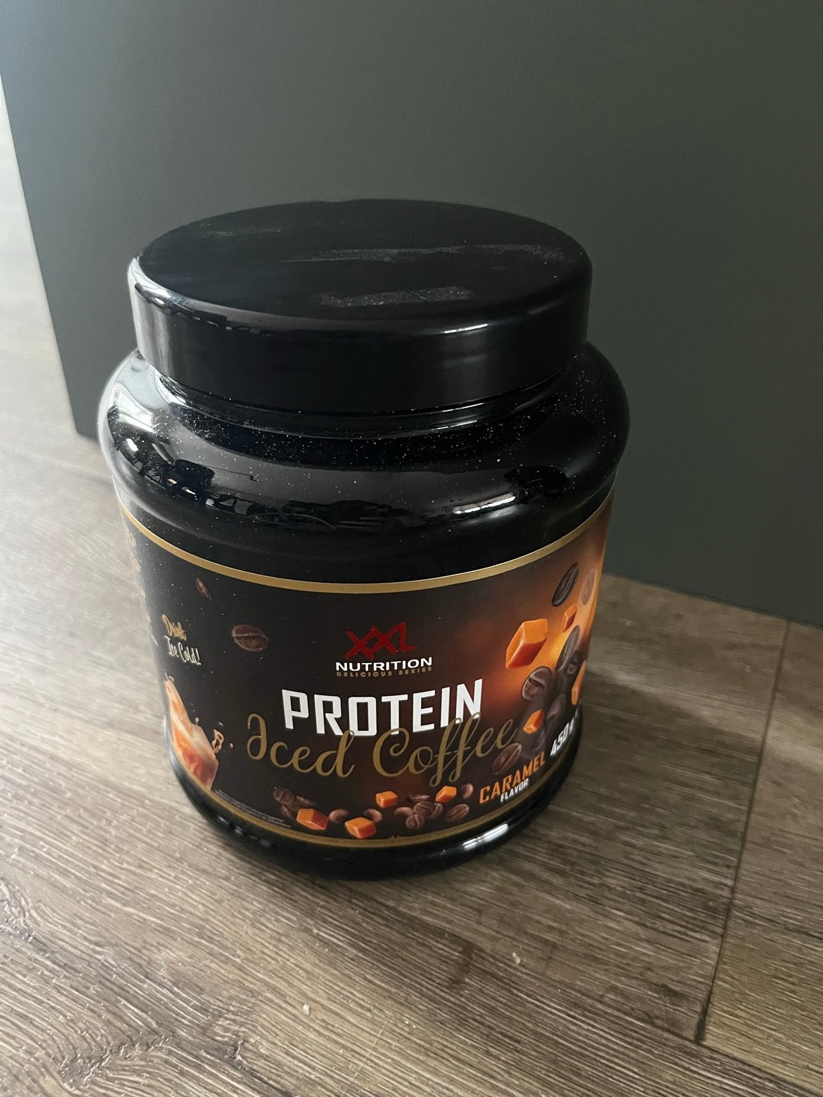 XXL Nutrition Protein Iced Coffee Caramel 450gr, Ophalen of Verzenden, Nieuw, Poeder of Drank