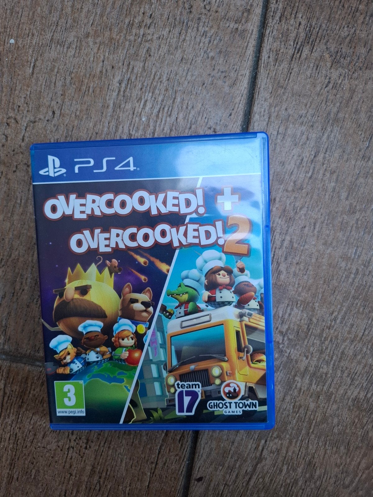Overcooked! + Overcooked! 2 PS4 - Kookplezier voor iedereen!, Overige genres, Eén computer, Ophalen of Verzenden, Zo goed als nieuw