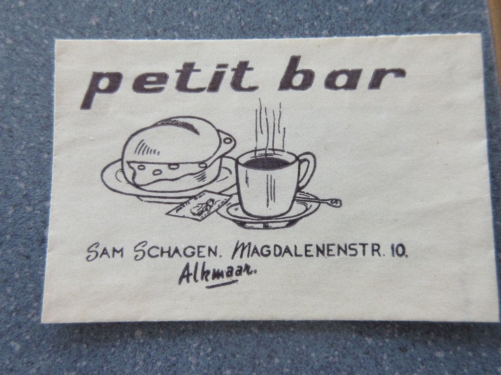 Alkmaar, Petit Bar Sam Schagen, Verzenden, Nederland