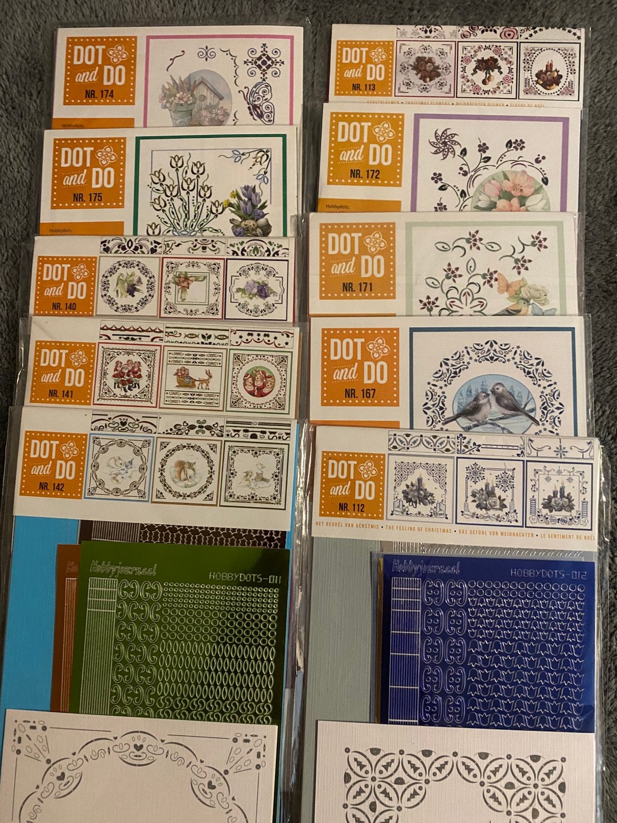10 x Dot and do set (1), Ophalen of Verzenden, Nieuw