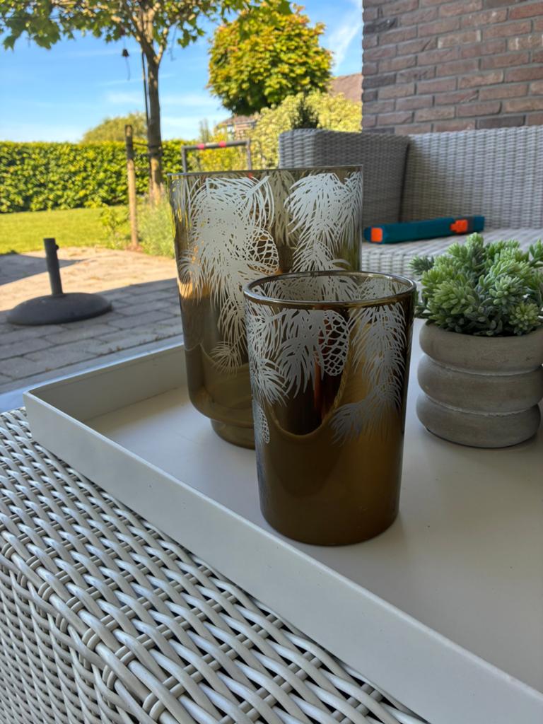 Bloempot Vaas set van 2 eicholtz, Ophalen, Rond, Nieuw, Balkon