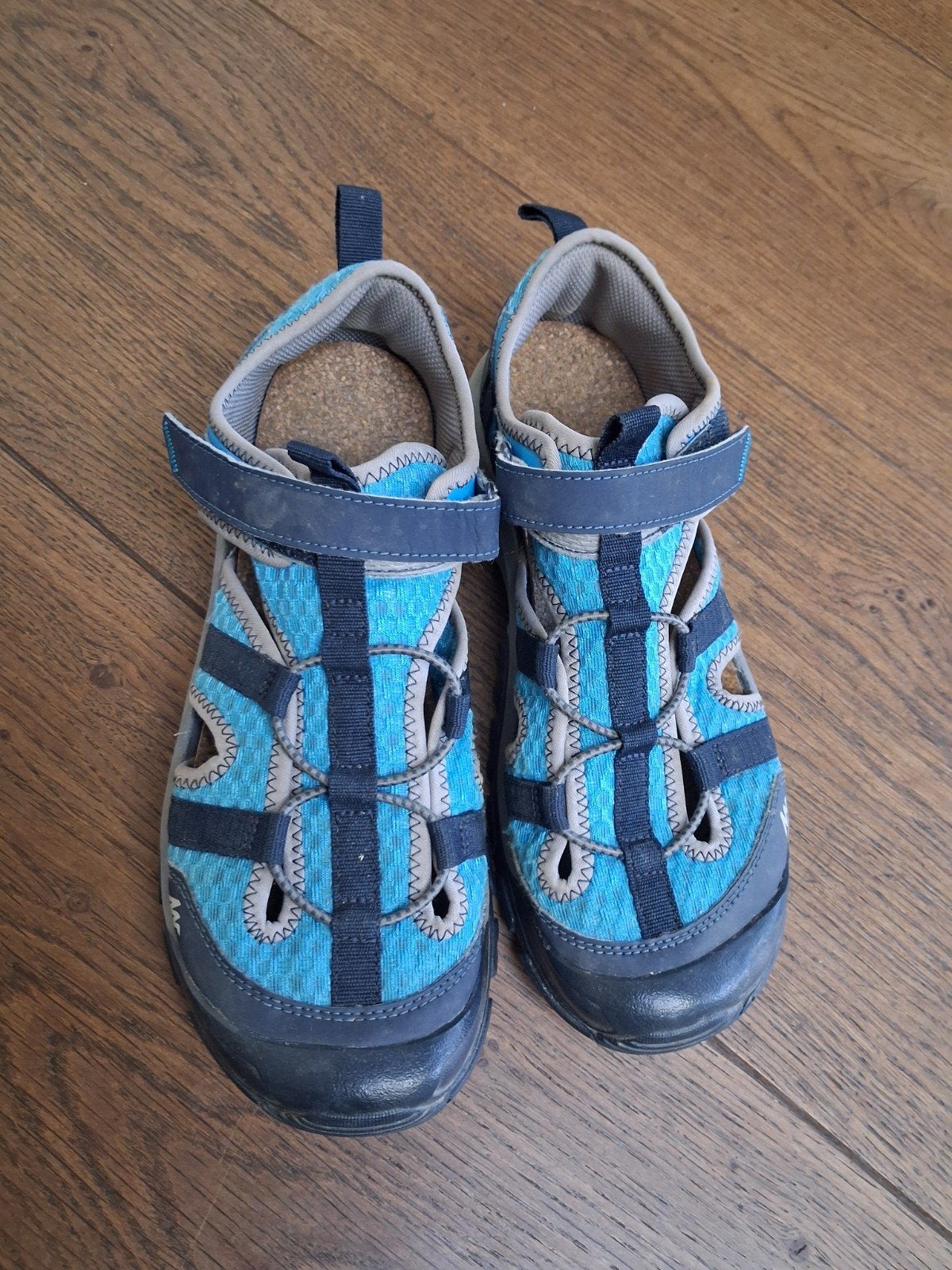 Decathlon Quechua (water)schoenen maat 38, Kleding | Dames, Blauw, Quechua, Gedragen, Sandalen of Muiltjes
