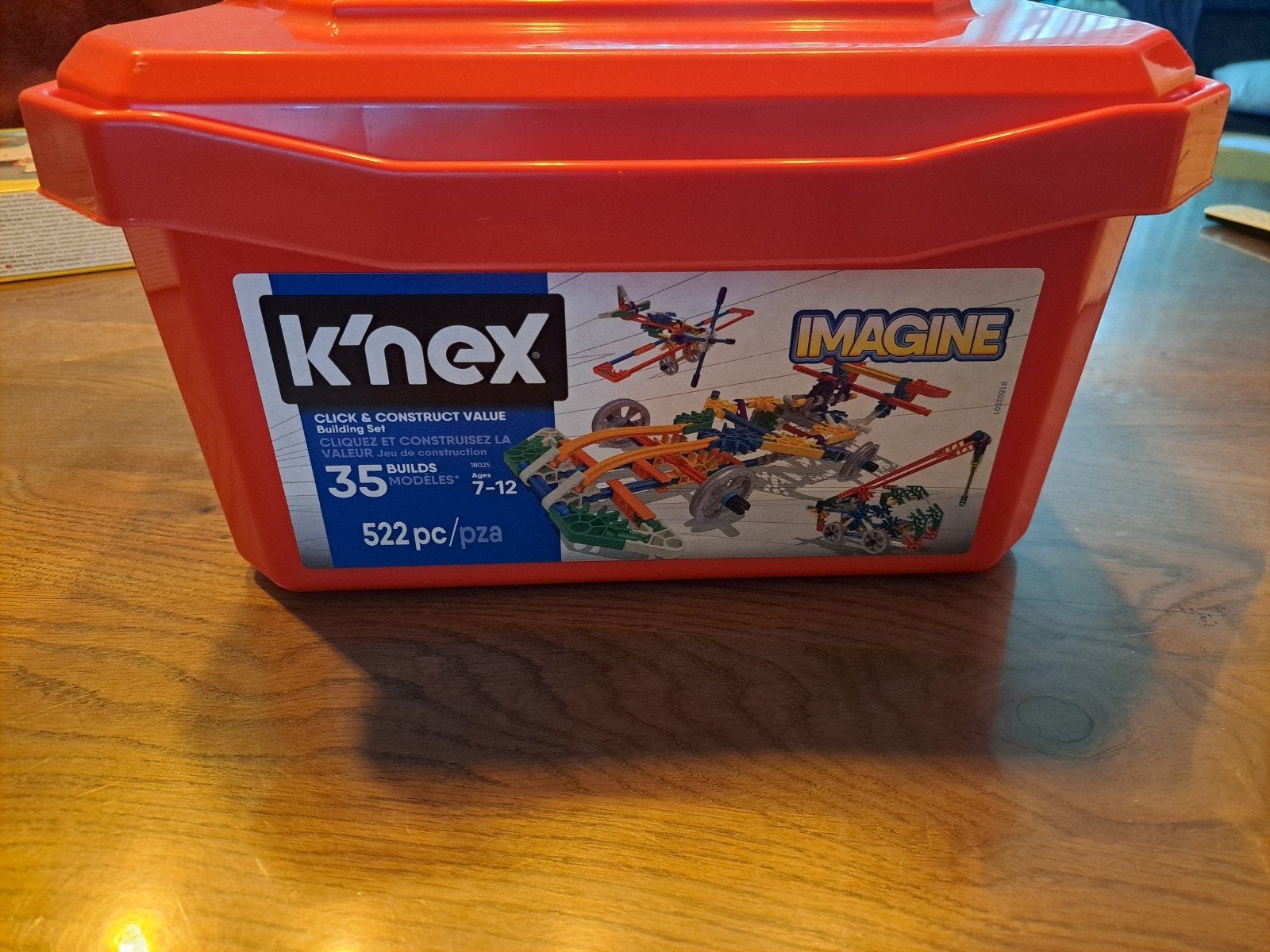 K'nex bouwset met bak - 522 onderdelen, Ophalen of Verzenden, Zo goed als nieuw, K'nex