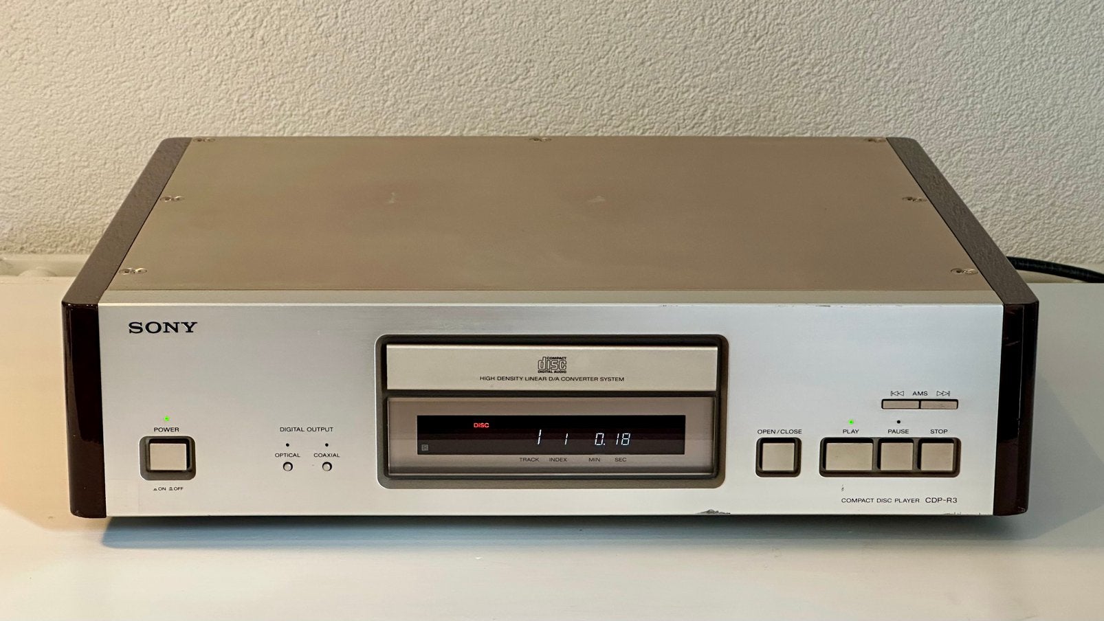 Sony CDP-R3 reference CD speler, Audio, Tv en Foto, Cd-spelers, Zo goed als nieuw, Sony, Ophalen