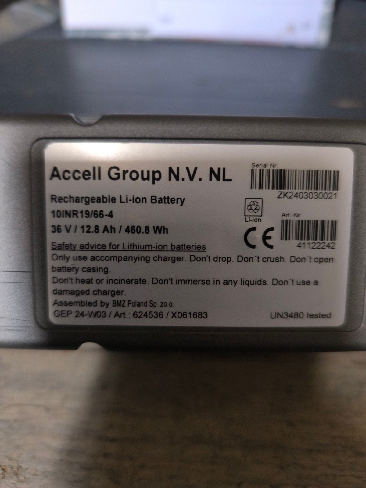 ION500 PMU4 frame accu