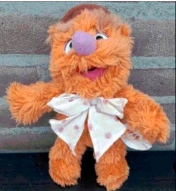 Fozzie beer Jim henson Muppets 25cm vintage.  nr9, Ophalen, Beer