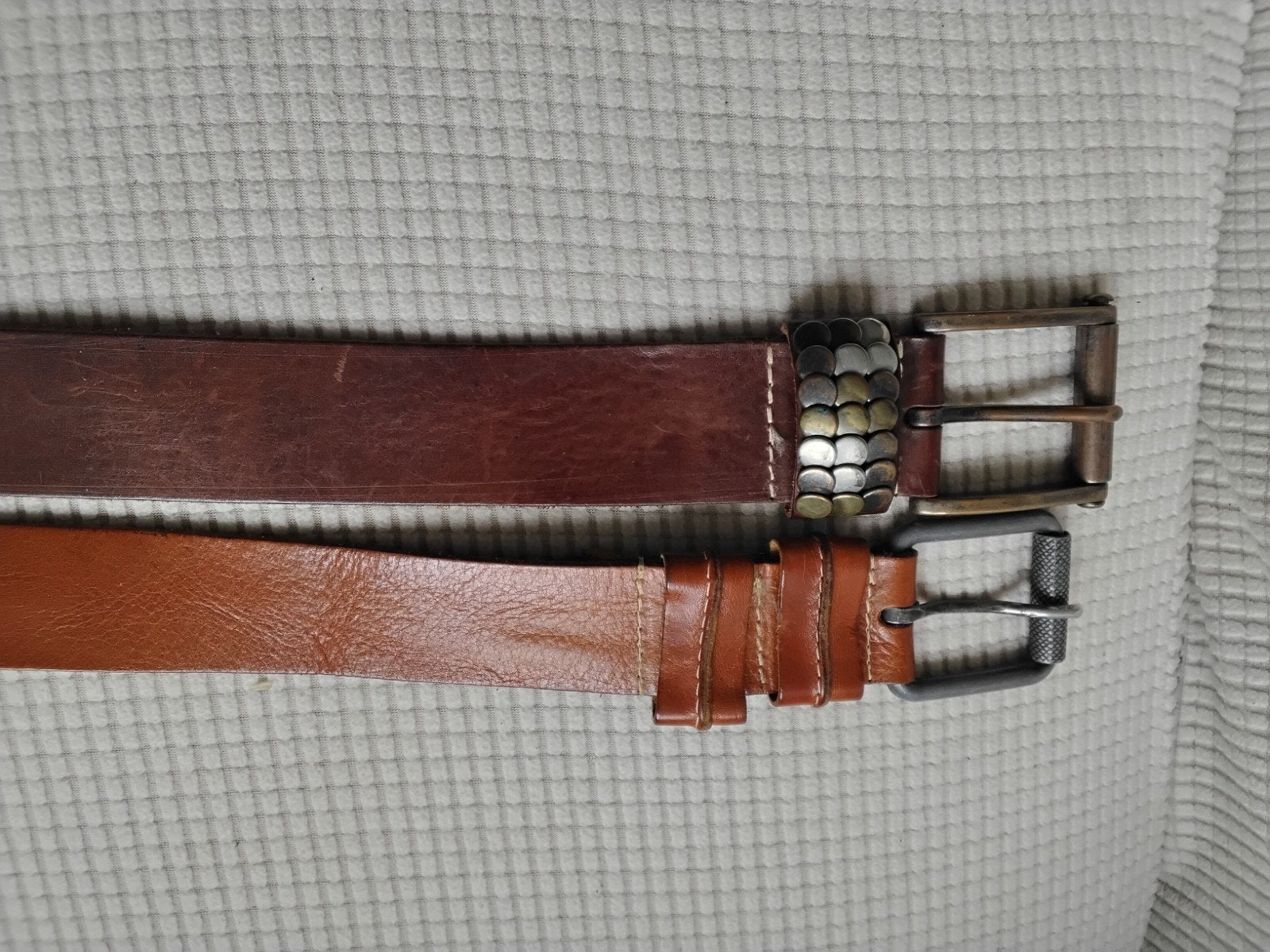 Heren Riemen, 95 tot 105 cm, Bruin, Echt leder, Ophalen of Verzenden