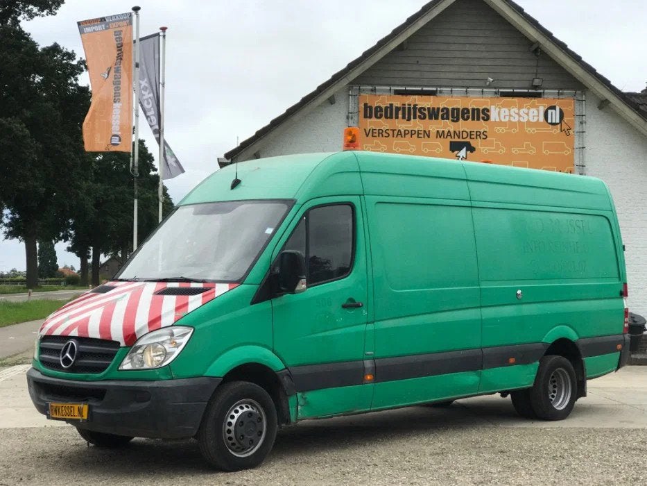 Mercedes-Benz Sprinter 516 CDI Euro 5 L3H2 Maxi Dubbellucht, Automaat, Euro 5, Achterwielaandrijving, Gebruikt
