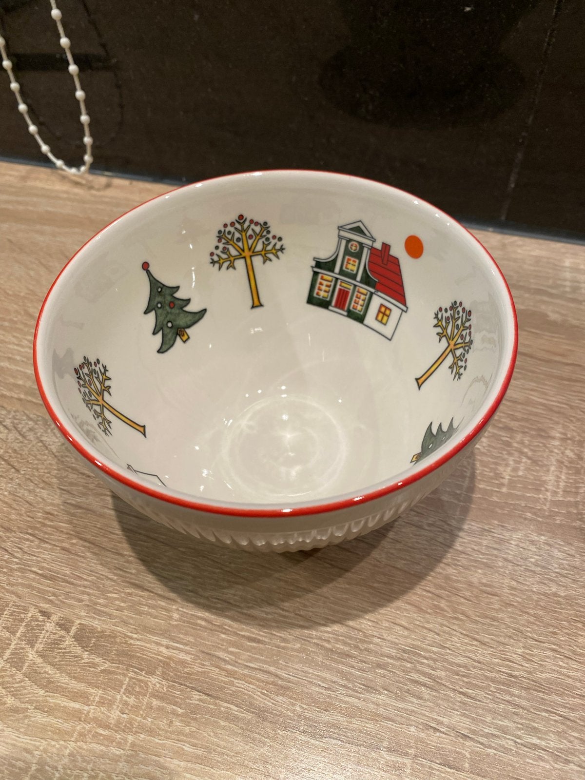 Wedgwood Windsor Christmas Kom - Zo goed als nieuw, Klassiek, Ophalen of Verzenden, Zo goed als nieuw, Kom(men)