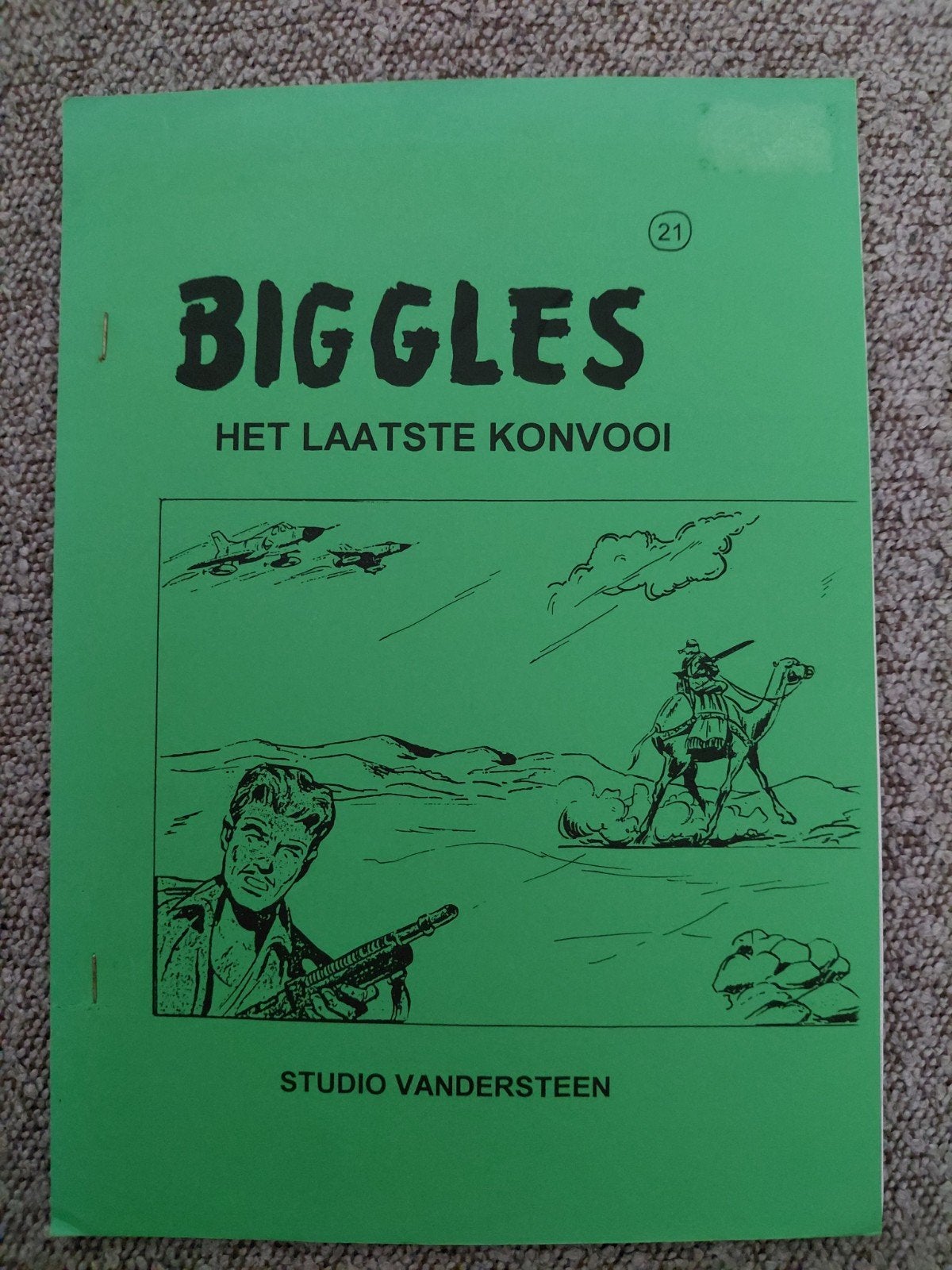 Biggles - Het laatste konvooi., Eén stripboek, Ophalen of Verzenden, Gelezen