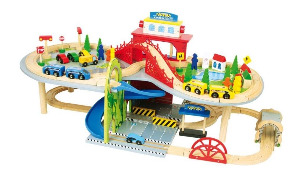 Treinset Multi-Storey,super groot,goedkoopste, Ophalen of Verzenden, Nieuw, Overige typen