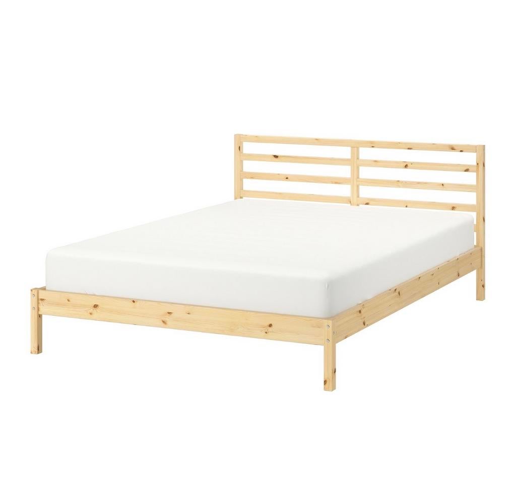 IKEA Tarva bedframe 140x200 met lattenbodems, Ophalen, Overige kleuren, Tweepersoons, 140 cm