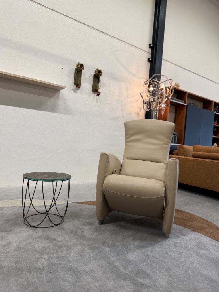 Showmodel Jori Vinci Relaxfauteuil Fuerte leer Design stoel, Huis en Inrichting, Hoogweg 52, Leolux Rolf Benz De Sede Montis COR Wittmann FSM Gelderland