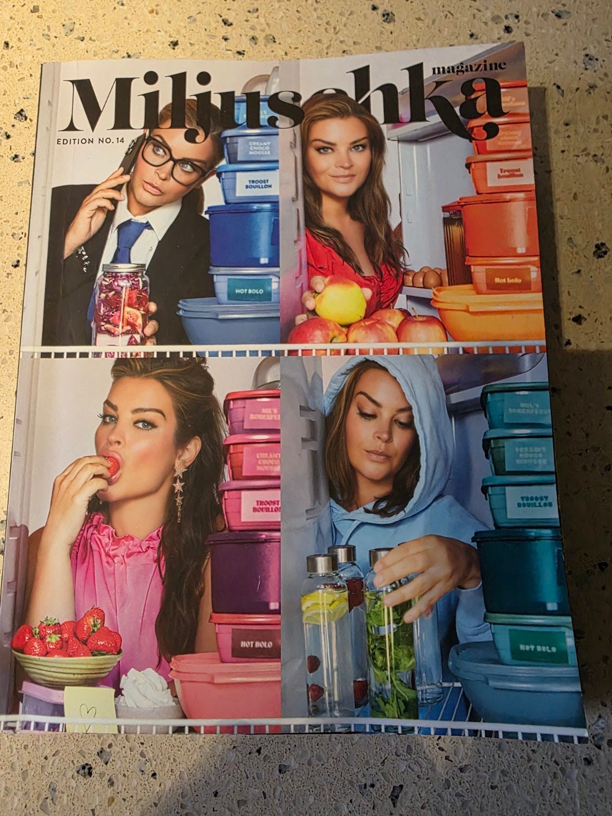 4x miljuschka magazine, Ophalen of Verzenden, Zo goed als nieuw