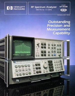 HP 8568B Spectrum Analyzer, Doe-het-zelf en Verbouw, Ophalen, Gebruikt, Elektriciteit