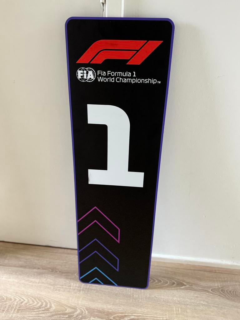 Parc Fermé bord, Ophalen, Nieuw, Formule 1