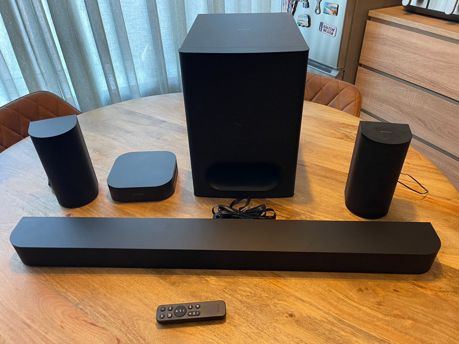 Sony BRAVIA Theatre System 6 –  surroundset met factuur, Ophalen, 70 watt of meer, Zo goed als nieuw, Overige spelers