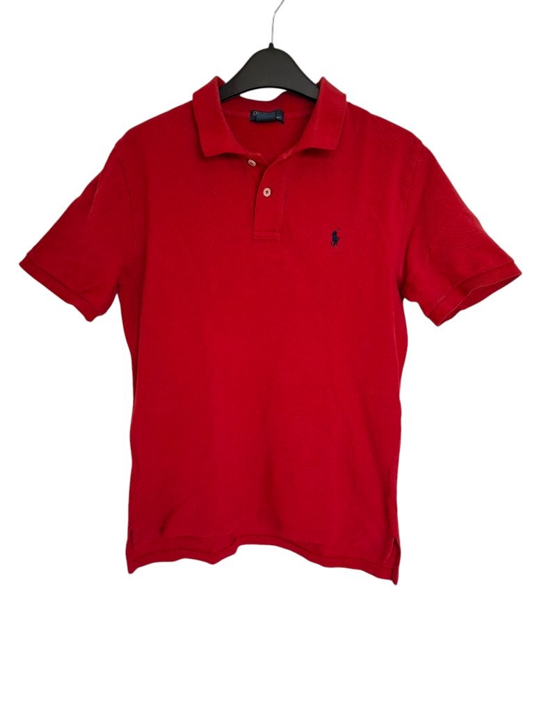 Mooi rood RALPH LAUREN polo shirt maat L/14-16/164-176., Kinderen en Baby's, Kinderkleding | Maat 164, Verzenden, Zo goed als nieuw