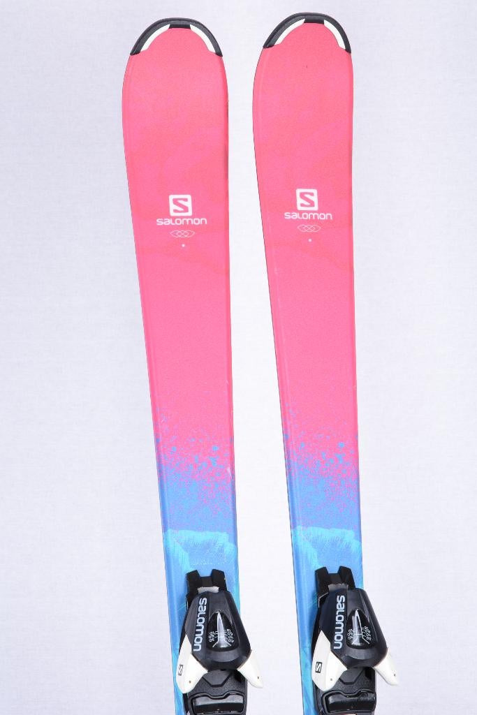 120 kinder ski's SALOMON QST the LUX JR, Easyflex Technology, Gebruikt, 100 tot 140 cm, Carve, Skiën
